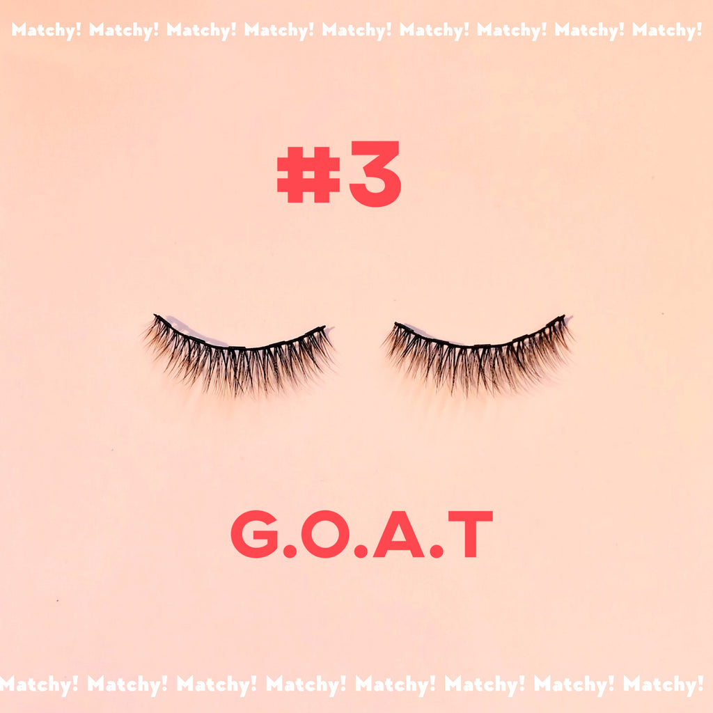 MATCHY! Magnetic Lashes - #3 G.O.A.T👸🏻