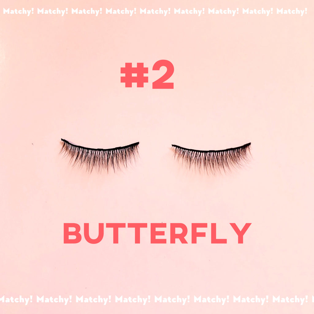 MATCHY! Magnetic Lashes - #2 BUTTERFLY🦋