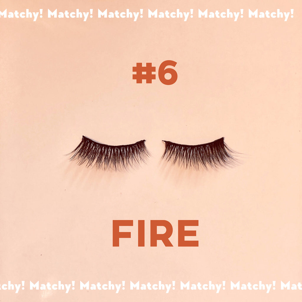 MATCHY! Magnetic Lashes - #6 FIRE🔥