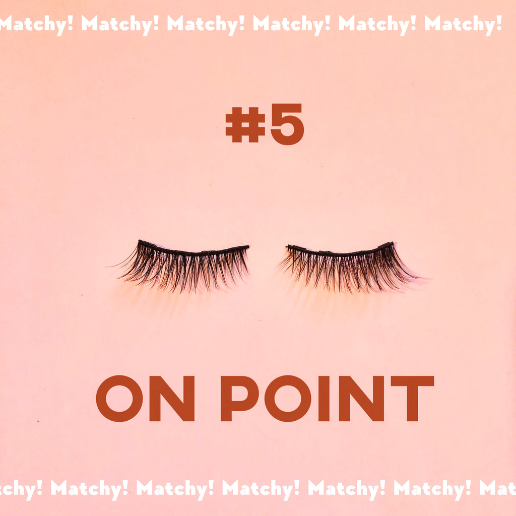 MATCHY! Magnetic Lashes - #5 ON POINT🤩