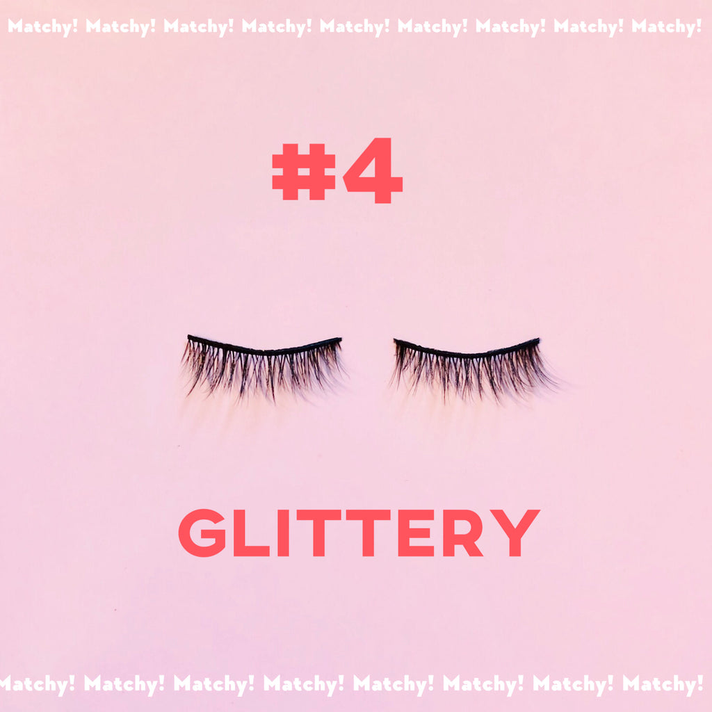 MATCHY! Magnetic Lashes - #4 GLITTERY✨