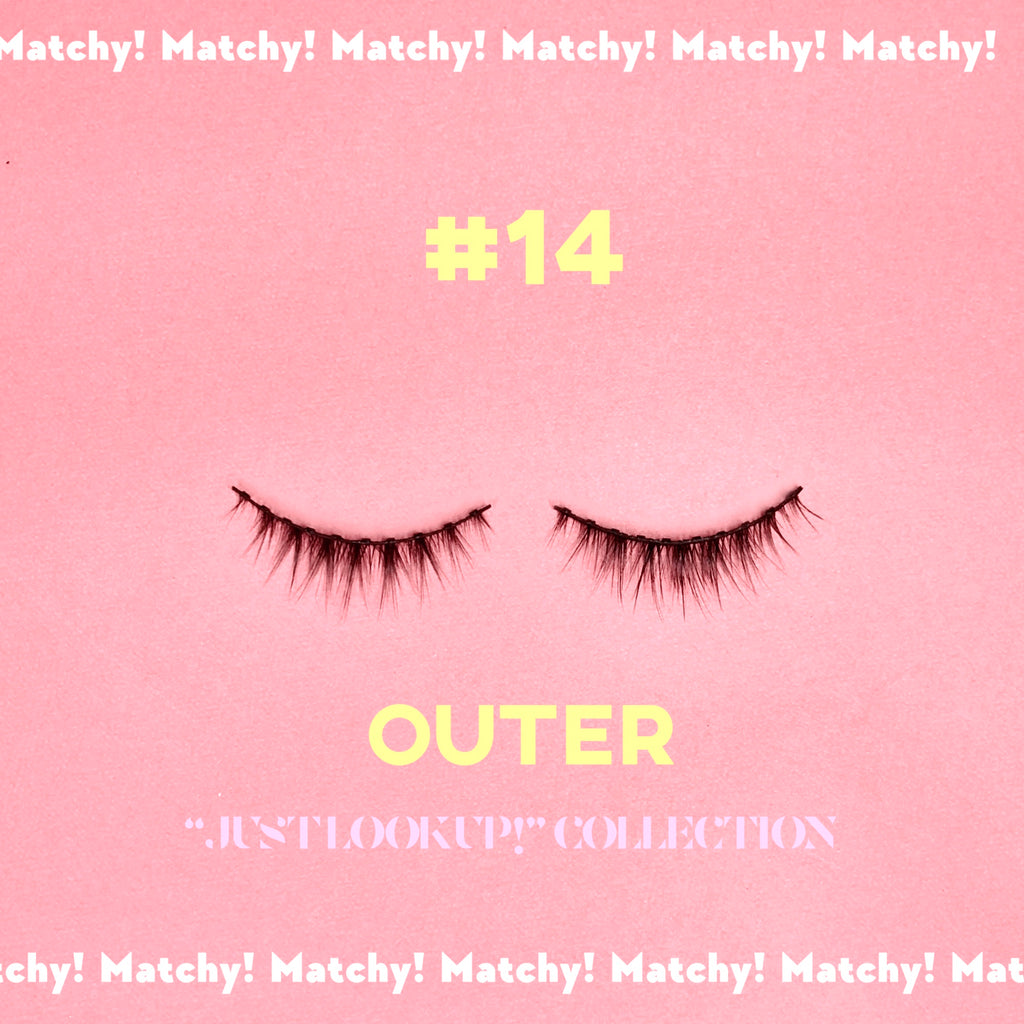 MATCHY! Magnetic Lashes - #14 OUTER🛸
